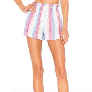 Privacy Please 'Russo' Striped Pull-On Shorts